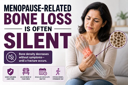 Bone Density Loss Called A Silent Menopause Risk