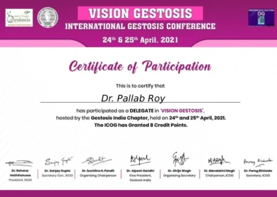 2021 Certificate 15