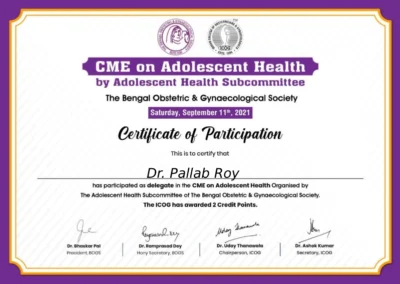 2021 Certificate 5