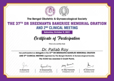 2021 Certificate 8