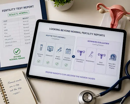 Beyond normal fertility report