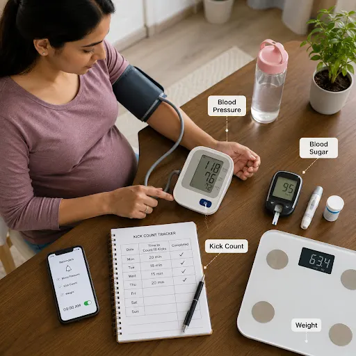 high-risk pregnancy monitoring
