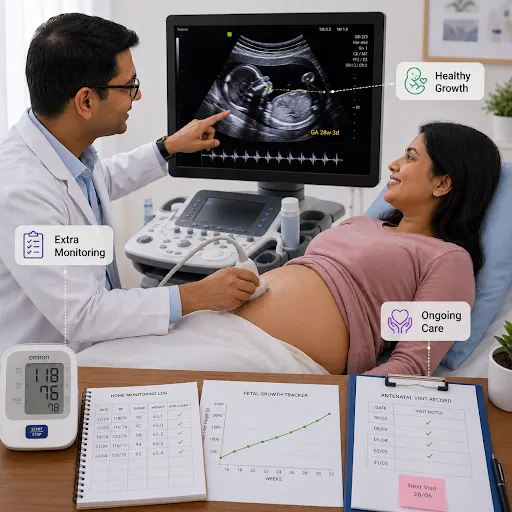 high-risk pregnancy monitoring